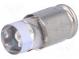 LED lampa  červená  S5,7s  24÷28VDC  Poč.diód  1  -30÷75°C  5mm