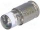 LED lampa  zelená  S5,7s  24÷28VDC  Poč.diód  1  -30÷75°C  5mm