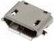 Zásuvka  USB B micro  SMT  PIN  5  V  USB 2.0  pozlátený
