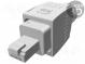 Zástrčka  RJ45  PIN  8  Kat  6a  tienené  Usporiad.kol  8p8c  5÷9,5mm