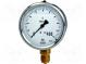 Manometer  0÷400bar  Trieda  1,6  63mm  Závit  G 1/4 B