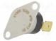 Senzor  termostat  NC  100°C  10A  240VAC  konektor 6,4mm  ±5°C
