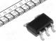 IC  pamäť EEPROM  I2C  256x8bit  2,5÷5,5V  400kHz  SC70-5  sériový