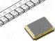 Rezonátor  kryštálový  25MHz  ±30ppm  20pF  SMD  3,2x2,5x0,7mm
