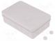 Kryt  prepojovacia skrinka  X 85mm  Y 130mm  Z 37mm  polypropylén