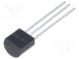 Tranzistor  N-MOSFET  unipolárny  60V  0,2A  0,35W  TO92