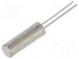 Rezonátor  kryštálový  32,768kHz  ±20ppm  12,5pF  THT  TC26  Ø2x6mm