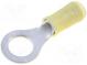 Káblové oko  M8  Ø  8,3mm  3÷6mm2  krimpovacie  na kábel  izolovaná