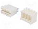 Konektor  hranové  RAST 5  zástrčka  zásuvka  uhlové, 90°,priamy