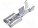 Faston  plochý  4,8mm  0,5mm  samica  1,5÷2,5mm2  krimpovacie