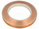 Páska  elektricky vodivá  W  12mm  L  33m  Thk  0,066mm  meď  4,4N/cm