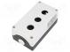 Kryt  pre diaľkový ovládač  X 85mm  Y 158,4mm  Z 64mm  kov  čierna