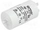 Kondenzátor  pre motory, pracovný  20uF  425VAC  Ø40x70mm  ±5%