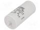 Kondenzátor  pre motory, pracovný  30uF  425VAC  Ø40x92mm  ±5%
