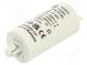 Kondenzátor  pre motory, pracovný  2uF  425VAC  Ø28x55mm  ±5%