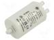 Kondenzátor  pre motory, pracovný  7uF  425VAC  Ø36x58mm  ±5%