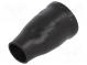 Teplom zmrštiteľná príchytka  10,7mm  čierna  -75÷150°C  14kV/mm