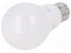 LED lampa  teplá biela  E27  230VAC  806lm  P  9W  2700K  CRImin  80