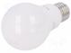 LED lampa  biela neutrálna  E27  230VAC  806lm  P  9W  4000K