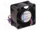 Ventilátor  DC  axiálny  40x40x20mm  13,5m3/h  29dBA  guličkové