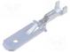 Faston  plochý  6,3mm  0,8mm  samec  0,8÷1,4mm2  krimpovacie