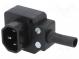 Konektor  napájacie AC  zástrčka  vidlica  10A  250VAC  IEC 60320