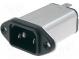 Konektor  napájacie AC  zásuvka  vidlica  10A  250VAC  IEC 60320