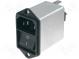 Konektor  napájacie AC  zásuvka  vidlica  1A  250VAC  IEC 60320