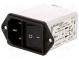 Konektor  napájacie AC  zásuvka  vidlica  10A  250VAC  IEC 60320