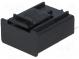 Komora poistky  IEC 60320  poistka x2,Fingergrip  5x20mm