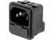 Konektor  napájacie AC  zásuvka  vidlica  10A  250VAC  IEC 60320