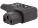 Konektor  napájacie AC  zástrčka  zásuvka  10A  250VAC  IEC 60320