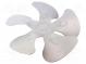 Príslušenstvo pre vent  sacia vrtuľa  Poč.mont.otv  4  22°  254mm
