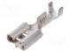 Faston  plochý  6,3mm  0,8mm  samica  0,5÷1,5mm2  krimpovacie