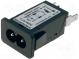 Konektor  napájacie AC  zásuvka  vidlica  2,5A  250VAC  IEC 60320