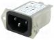 Konektor  napájacie AC  zásuvka  vidlica  6A  250VAC  IEC 60320