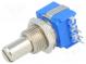 Potenciometer  axiálny  1W  5kΩ  ±10%  Výv  na DPS  Os 6,35mm  290°
