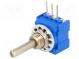 Potenciometer  axiálny  1W  10kΩ  ±10%  Výv  na DPS  Os 3,18mm  290°