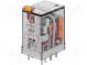 Relé  elektromagnetické  DPDT  Ucievky 24VAC  10A/250VAC  190Ω