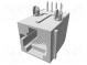 Zásuvka  RJ45  PIN  8  Usporiad.kol  8p8c  THT  na PCB