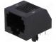 Zásuvka  RJ45  PIN  8  Usporiad.kol  8p8c  THT  na PCB