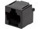 Zásuvka  RJ45  PIN  8  Usporiad.kol  8p8c  THT  priamy  16,51mm
