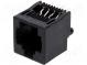 Zásuvka  RJ45  PIN  8  Usporiad.kol  8p8c  THT  priamy  16,51mm