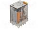 Relé  elektromagnetické  DPDT  Ucievky 110VAC  12A/250VAC  3,94kΩ