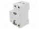 Istič RCD  Imen  25A  Irozd  30mA  Póly  1+N  230/400VAC  DIN  IP20