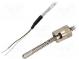 Senzor  teploty  termočlánok J  Izolácia  sklené vlákno  0÷400°C