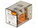 Relé  elektromagnetické  DPDT  Ucievky 110VAC  10A/250VAC  1600Ω