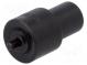 Nozzles set for crimping press stud  designed for ESD mats