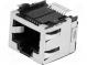 Zásuvka  RJ45  PIN  8  Kat  5  tienené  pozlátený  Usporiad.kol  8p8c