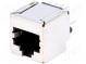 Zásuvka  RJ45  PIN  8  Usporiad.kol  8p8c  Press Fit  priamy